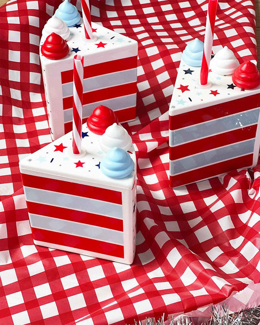 Stars & Sips Patriotic Cake Sippers (set of 6)