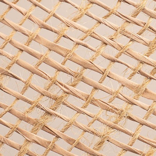 10" Poly Burlap & Jute Mesh Ribbon: Natural (10 Yards)