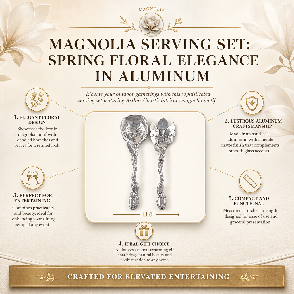 Magnolia Serving Set