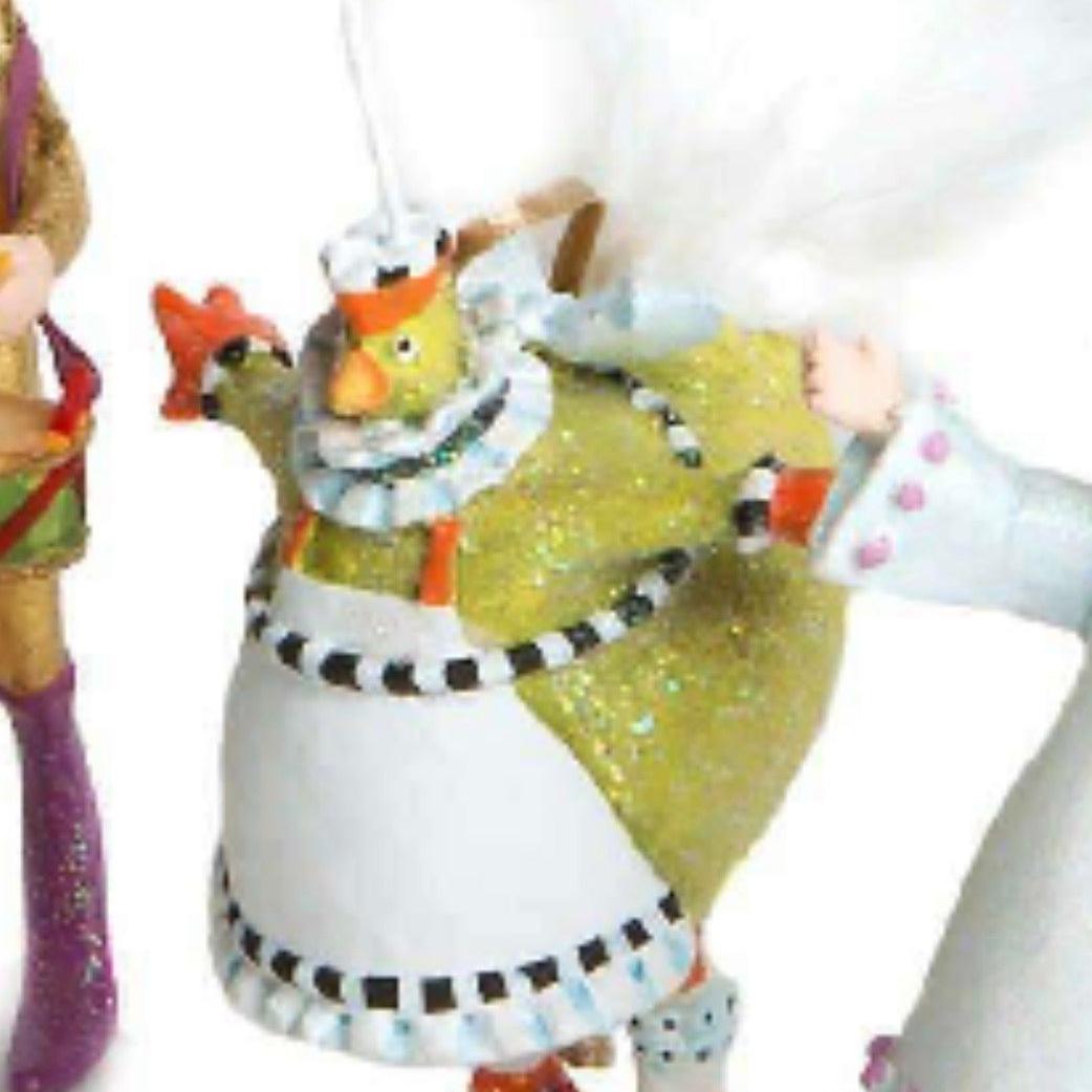 12 Days MINI Ornament by Patience Brewster — Three French Hens
