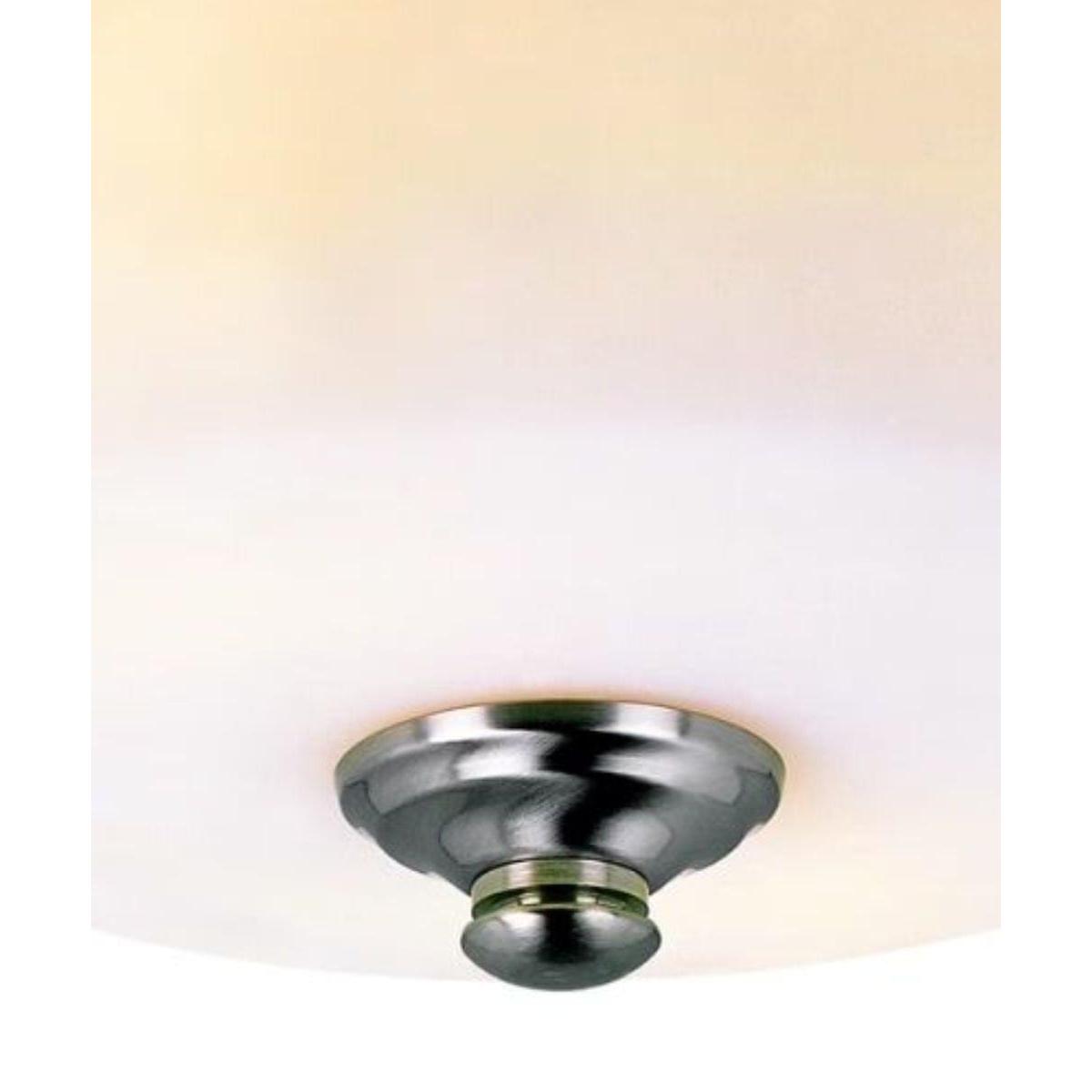 a close-up of a ceiling light