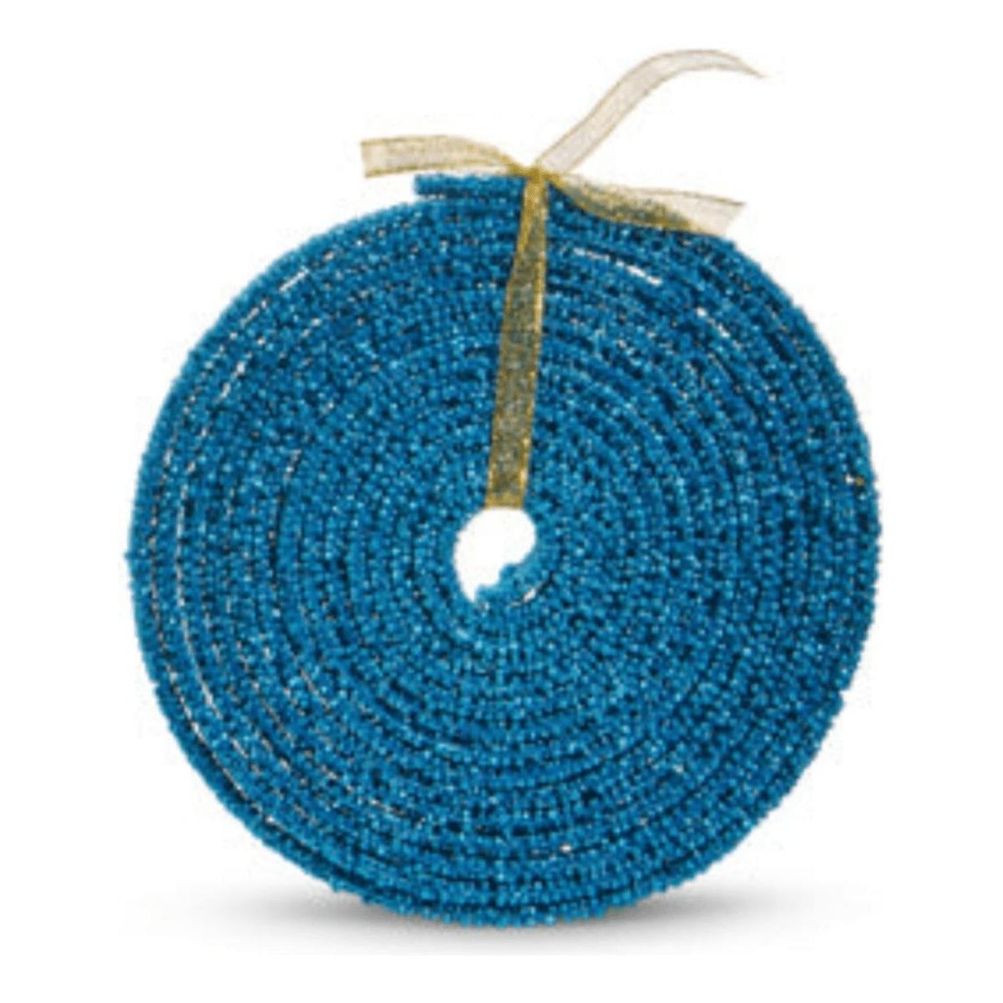 15' Blue Beaded Garland