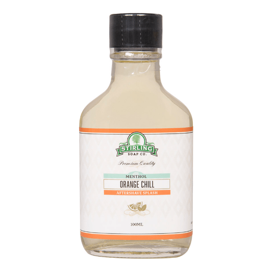 Stirling Soap Co. Orange Chill Shaving Collection