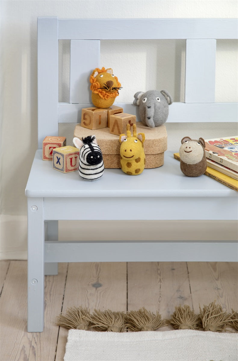 Children's Hanging Decoration Set - Safari Animals (Set of 5)