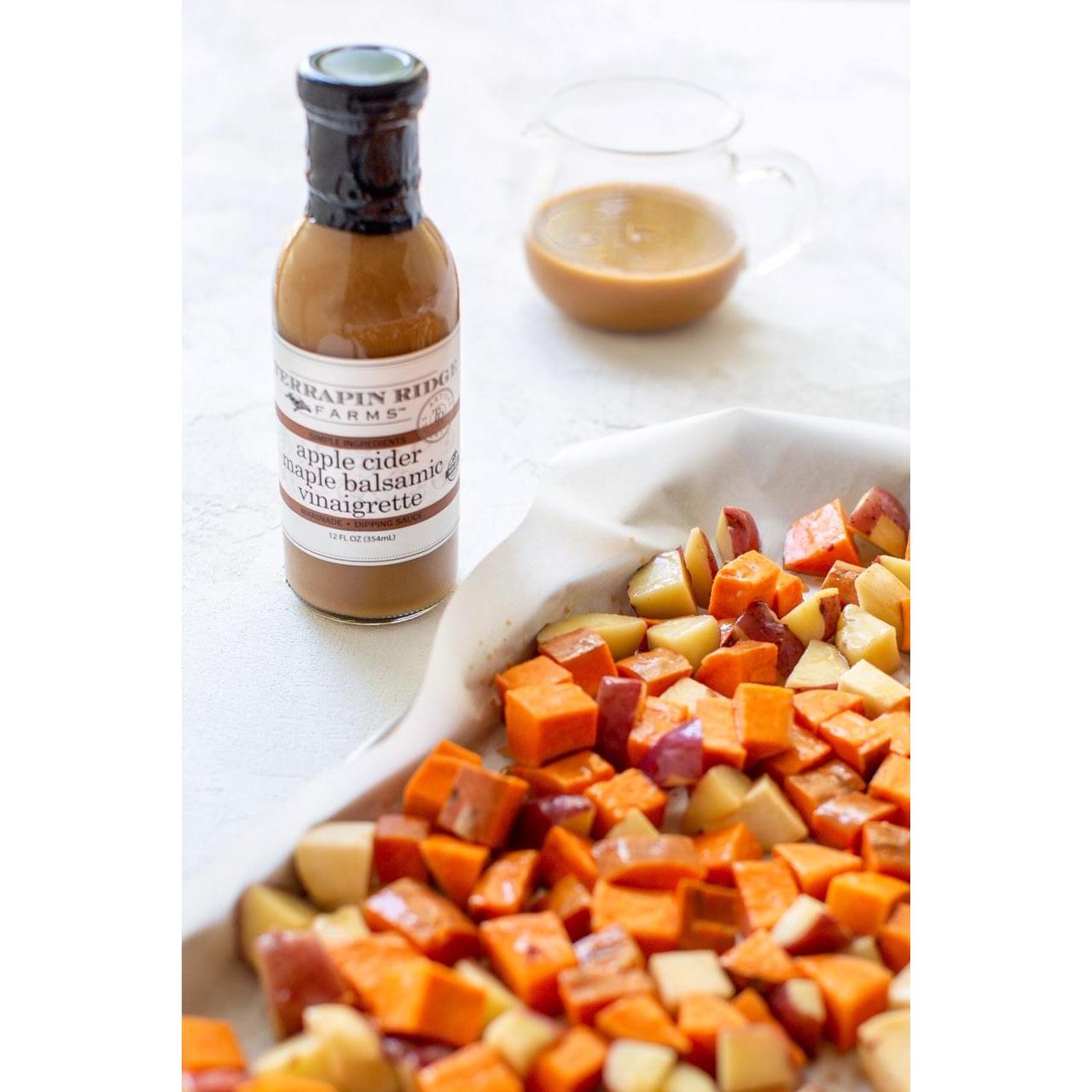 Apple Cider Maple Balsamic Vinaigrette