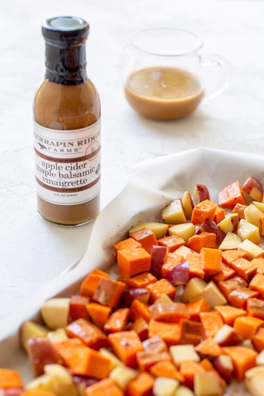 Apple Cider Maple Balsamic Vinaigrette