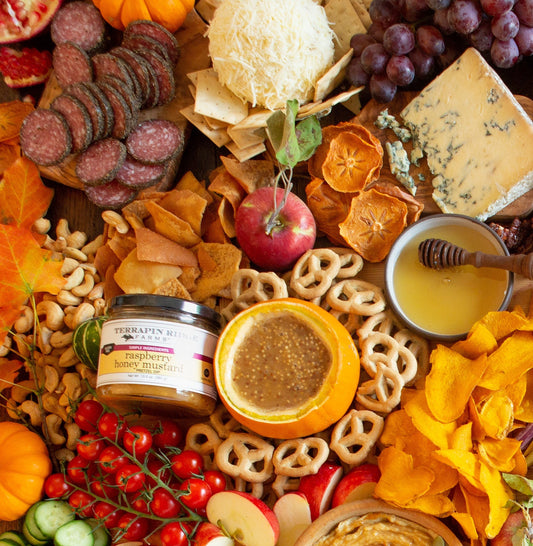 a group of food on a table
