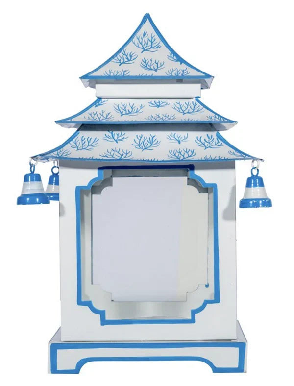 Aqua Coral Pagoda Lantern (4 Sizes)