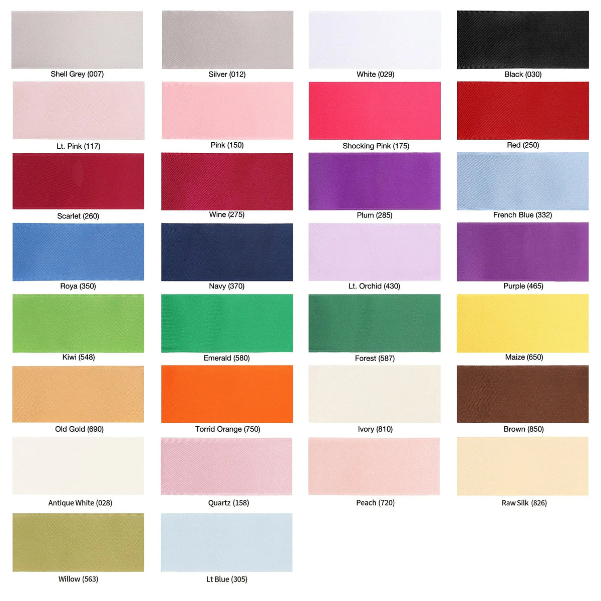 Single Face Satin Ribbon | Willow (563)