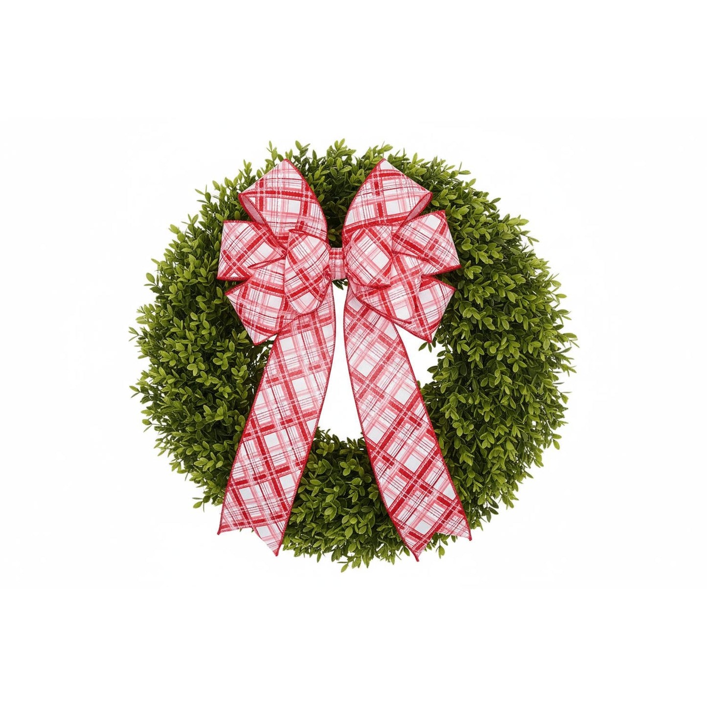 2.5" Diagonal Dash Plaid: Pink/Red (10 Yard)