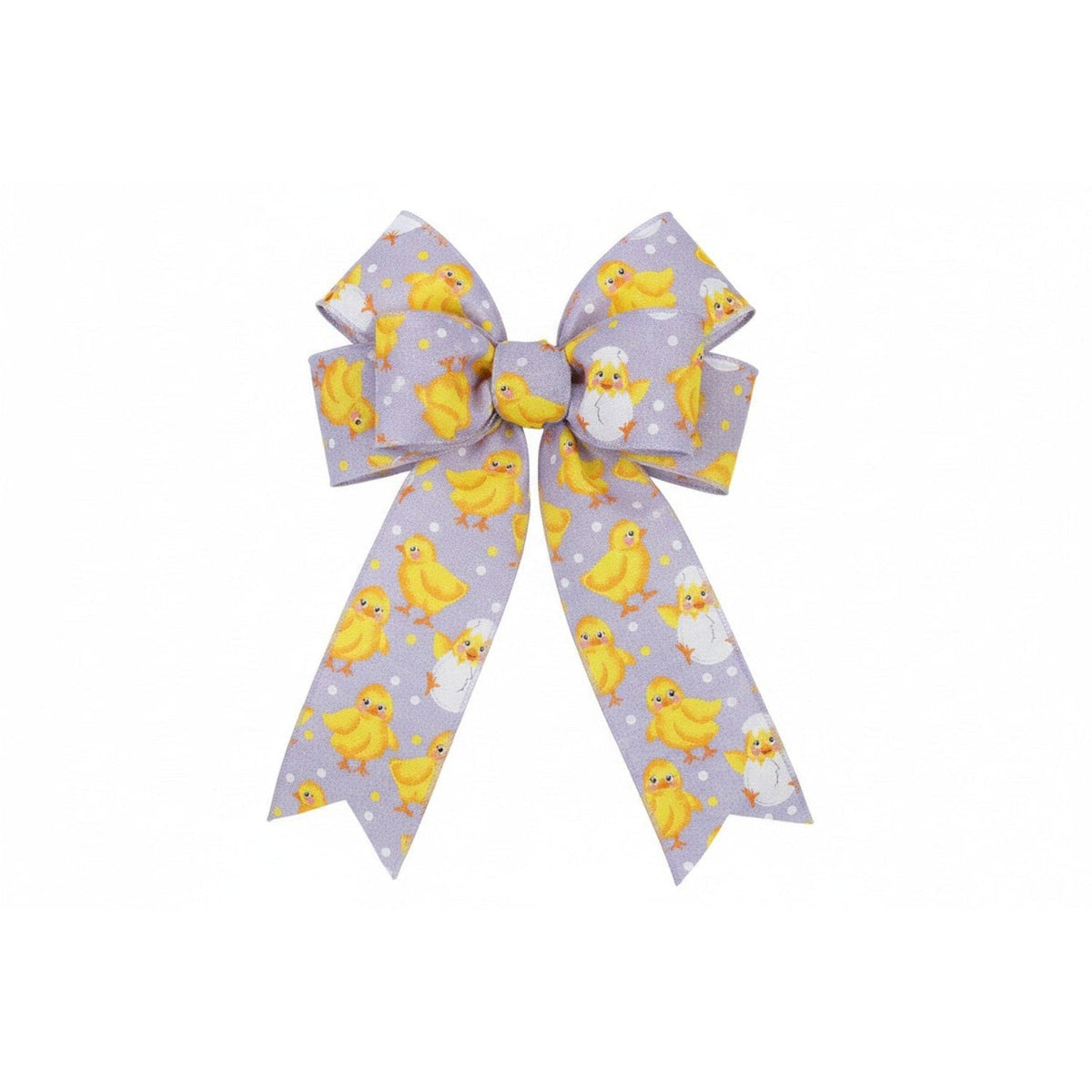 2.5" Baby Chicks on Royal Ribbon: Lavender (10 Yards)