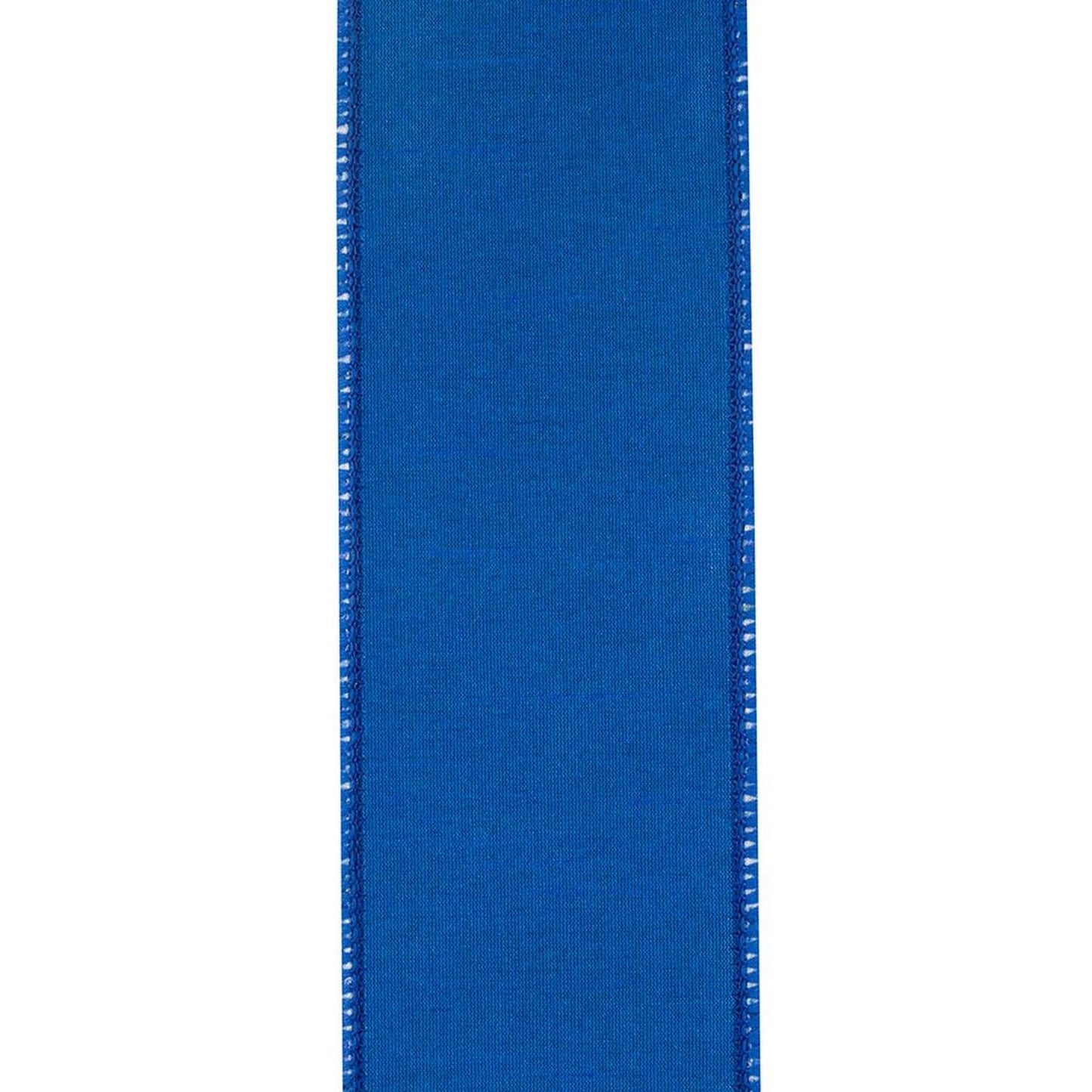 2.5in Terra Cotta Ceramics Chinoiserie Ribbon: Blue (10 Yards)