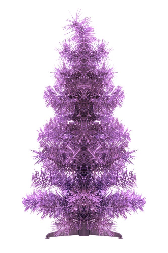 2 ft PVC Christmas Tree - Purple