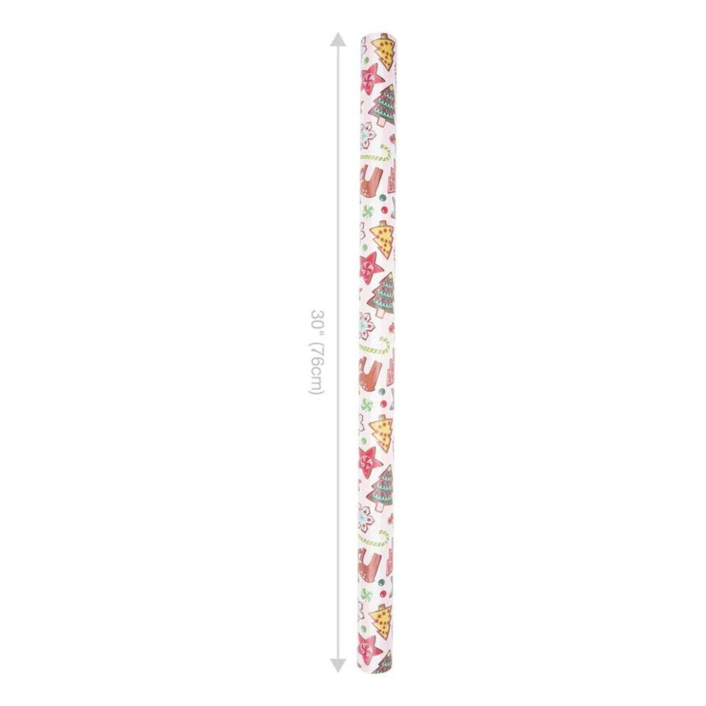 30in Reversible Sweet Cookies Wrapping Paper