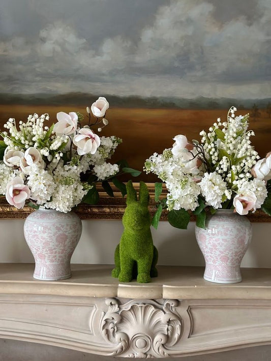 Pink Floral Jar (3 Sizes)