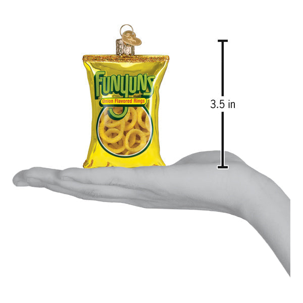 a hand holding a bag of food