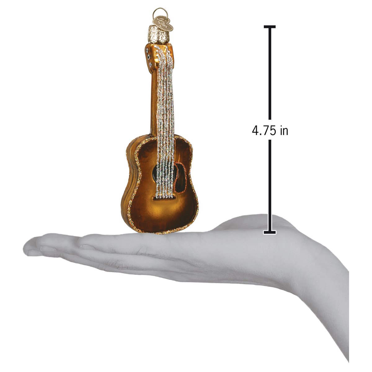 a hand holding a guitar