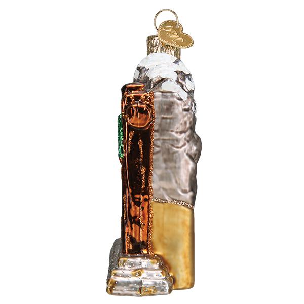 a close-up of a christmas ornament