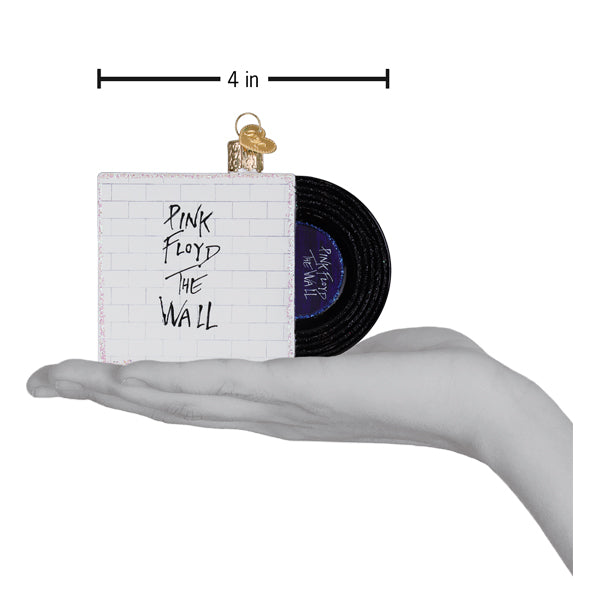 a hand holding a record