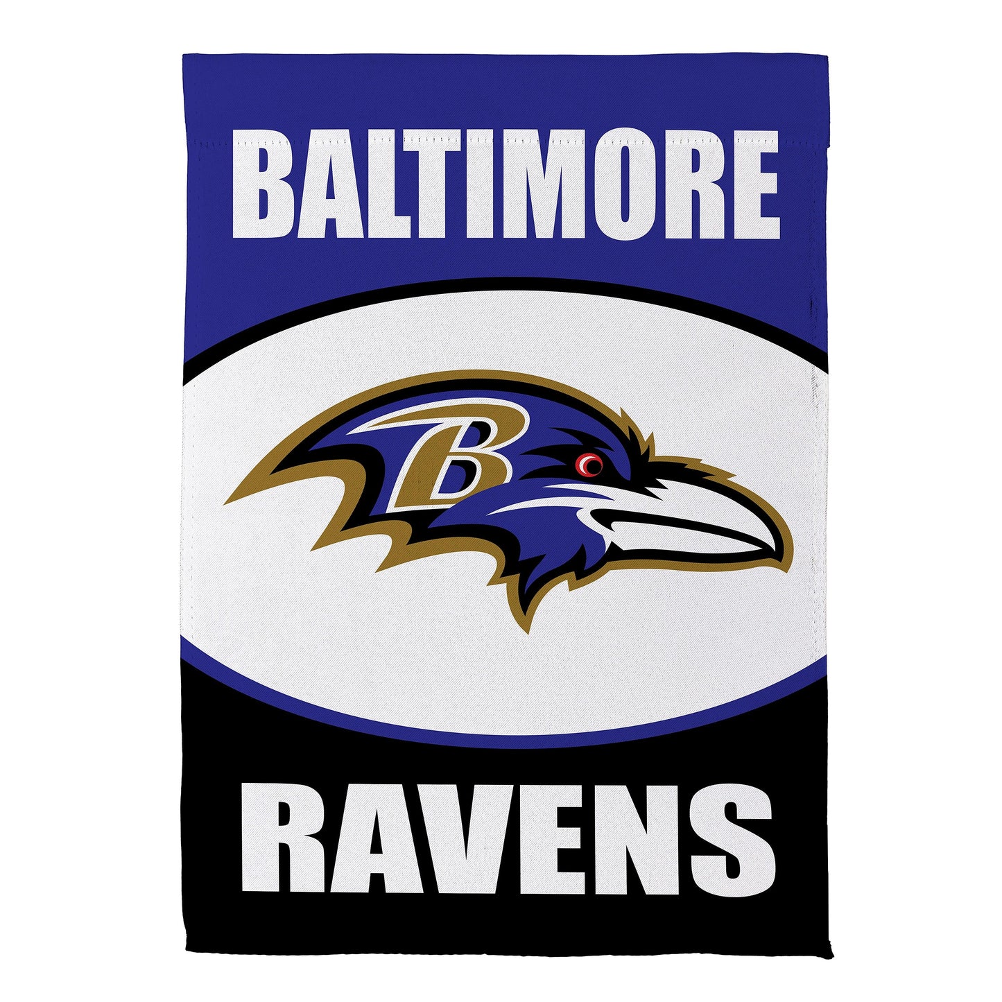 Baltimore Ravens Suede Garden Flag