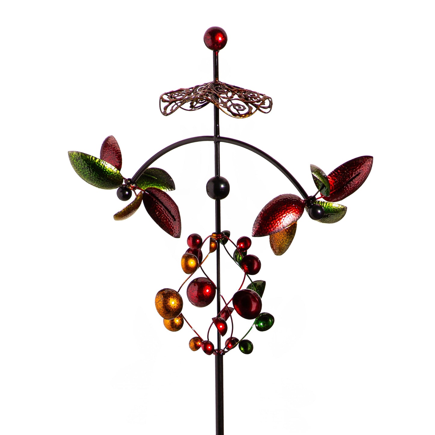 Metal Wind Spinner, Multi Spin, 83"H