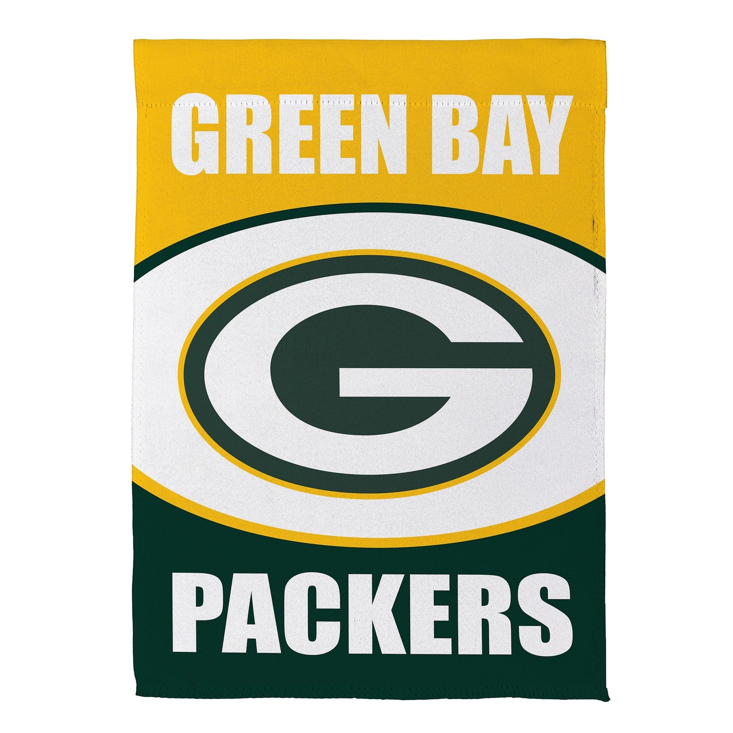 Green Bay Packers Suede Garden Flag