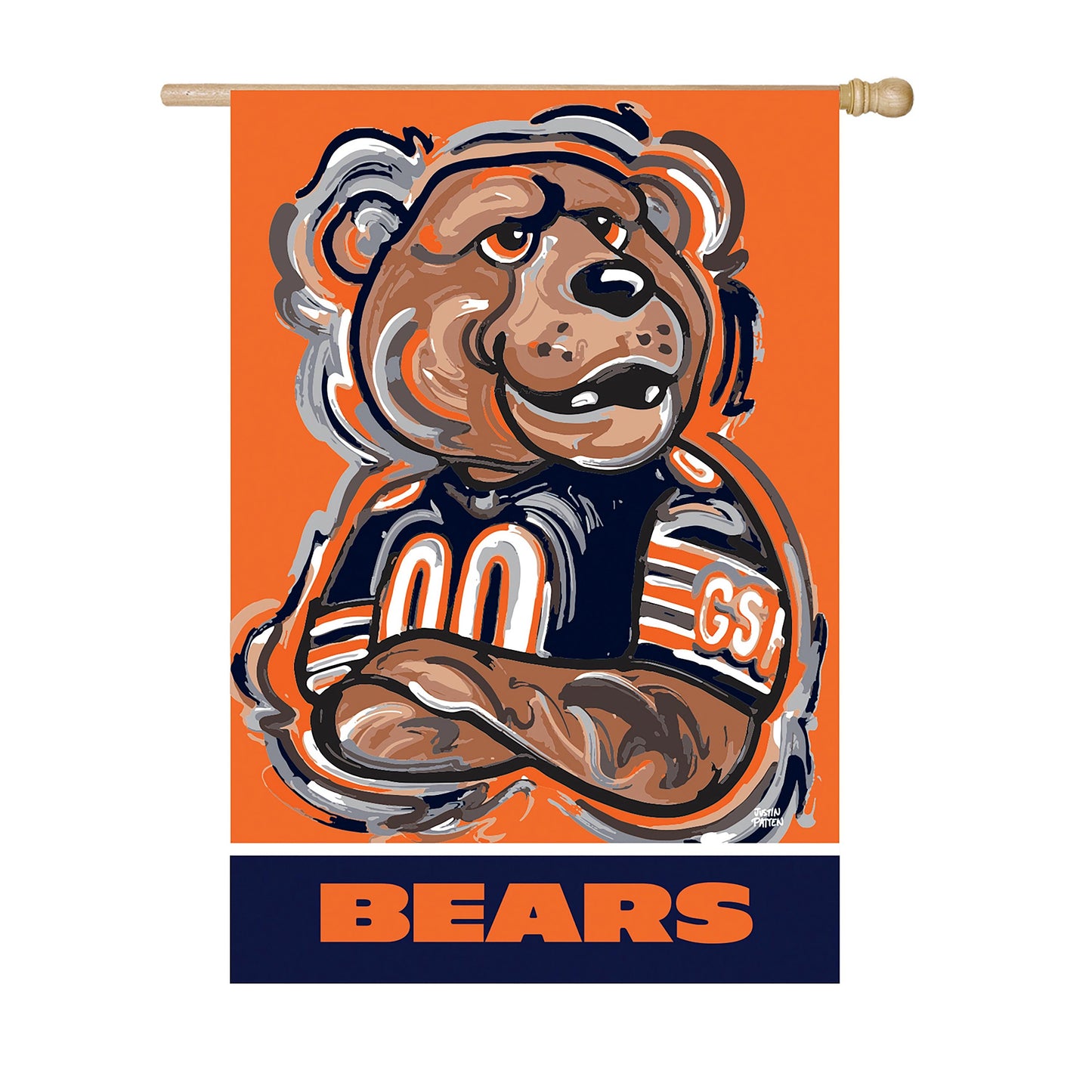 Chicago Bears, Suede REG Justin Patten