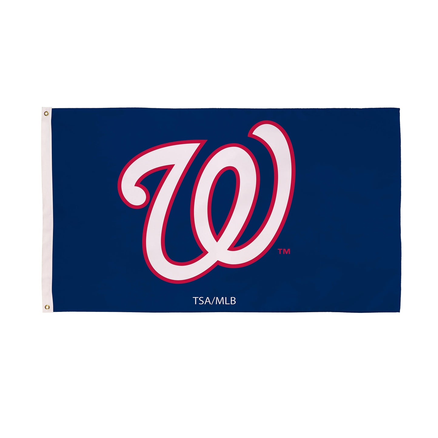 Washington Nationals Single Sided Flag w/ 2 Grommets 3'x5'
