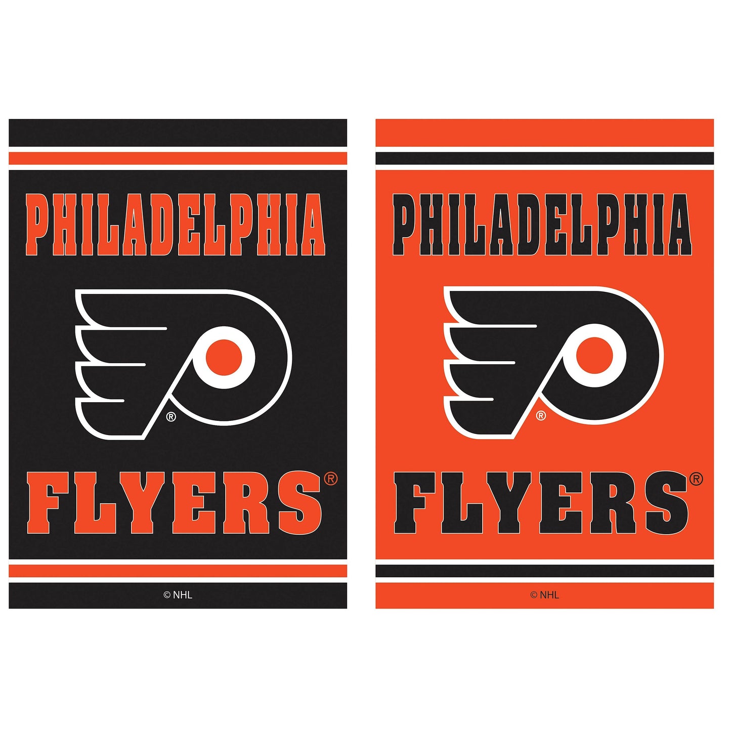 Philadelphia Flyers Embossed Suede House Flag