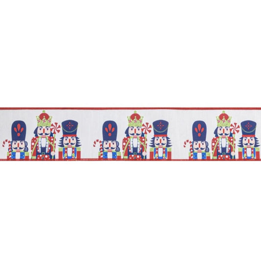 4" Reversible Dupioni Nutcracker Ribbon (10 Yards)