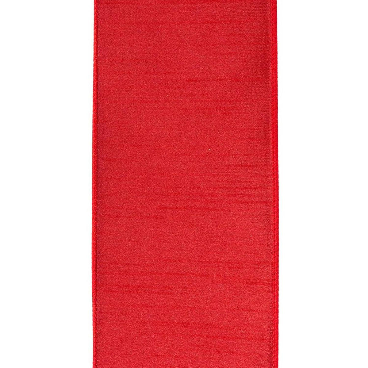 4" Designer Plush Velvet Elite Ribbon: Red (5 Yards)