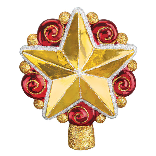 Swirly Star Tree Top
