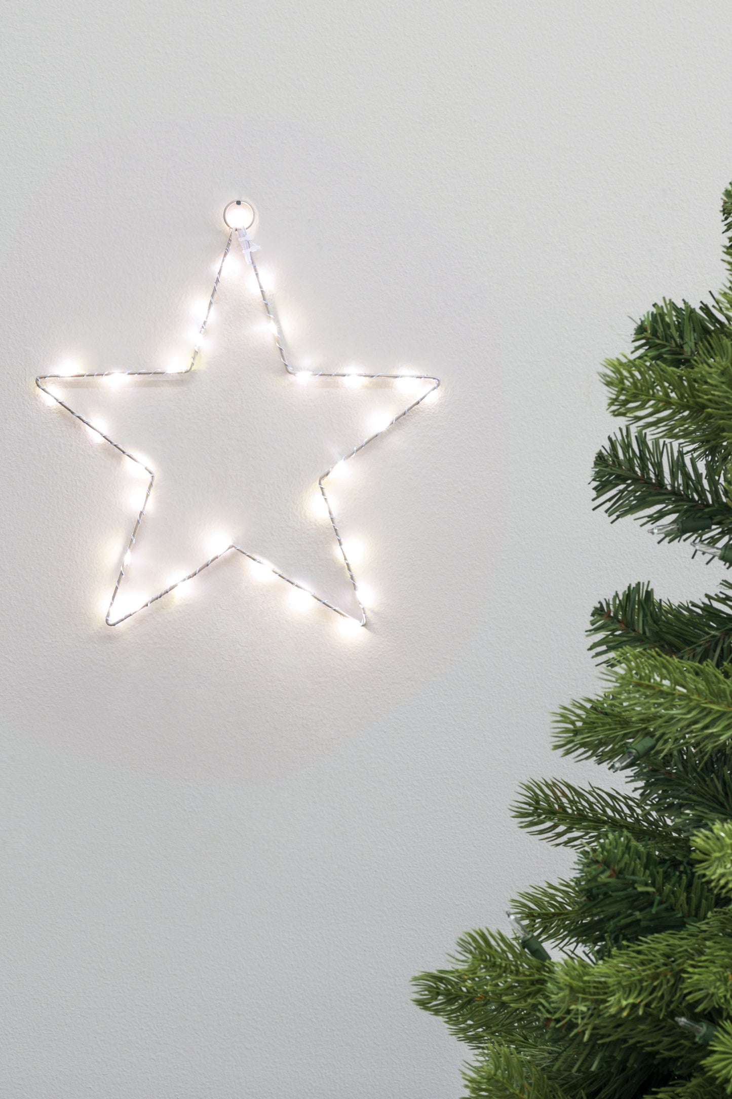 Lighted Star Frame - Battery Operated