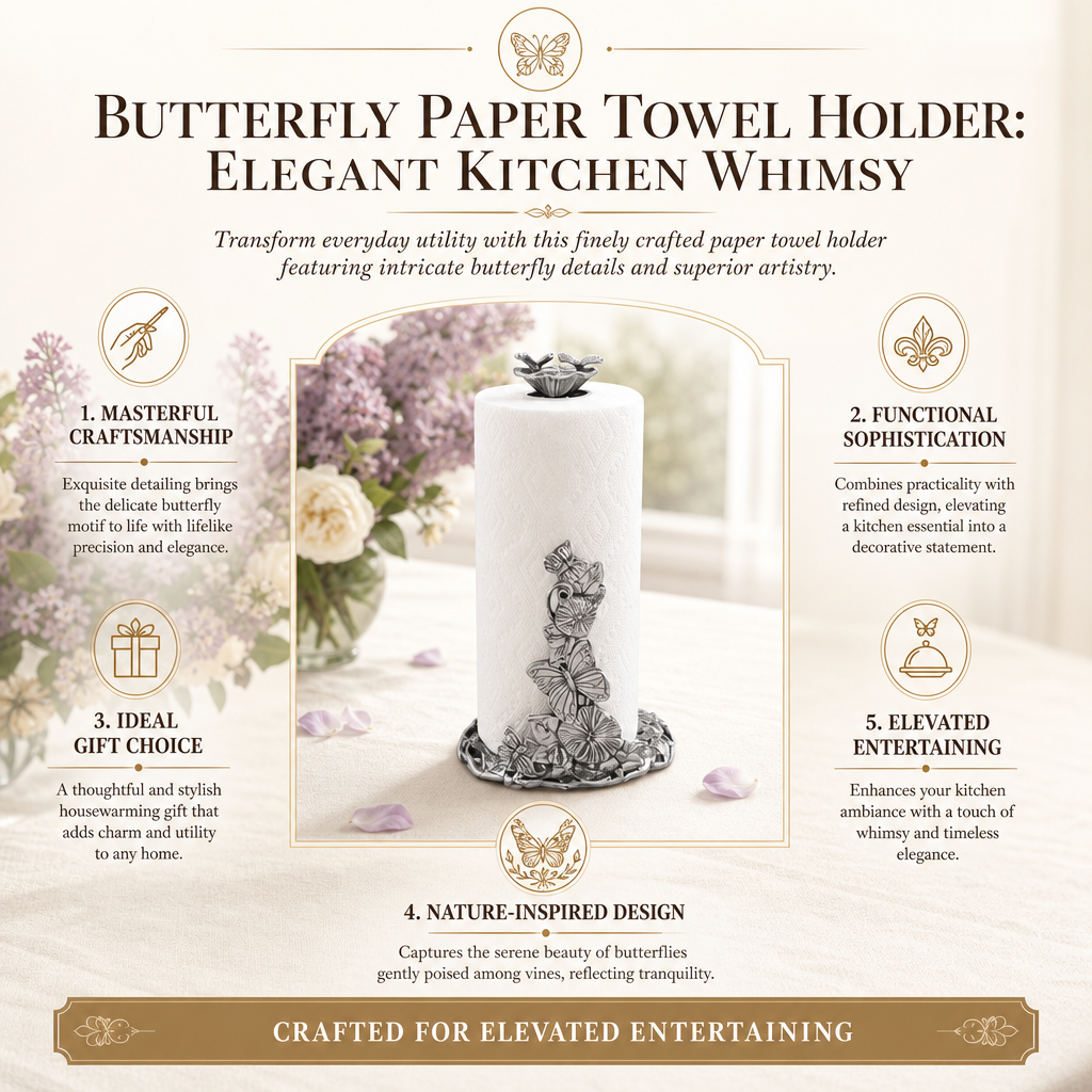 Butterfly Paper Towel Holder