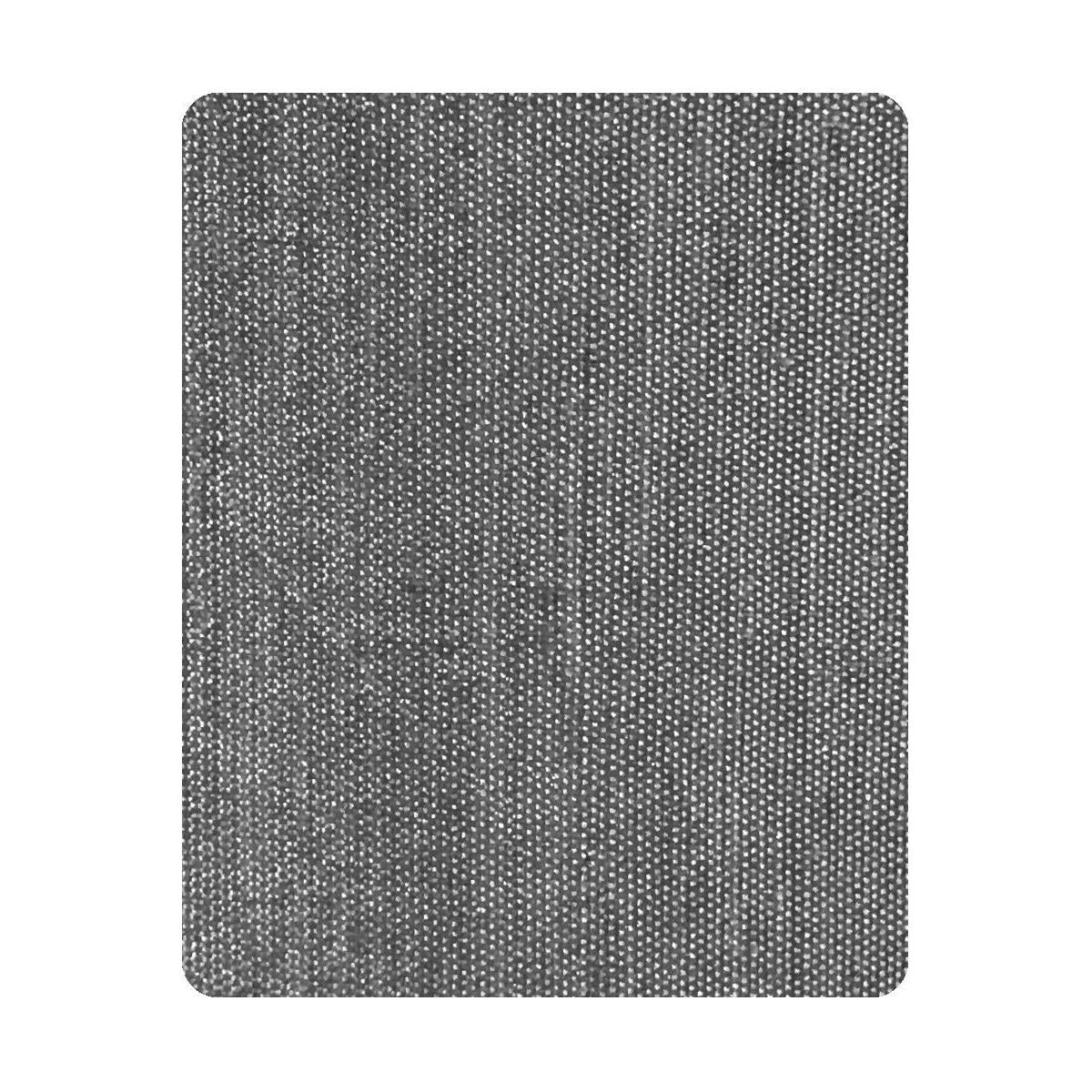 16"W Moderne Flush Mount Conversion Kit Granite Gray Burlap Hardback Drum Lampshade