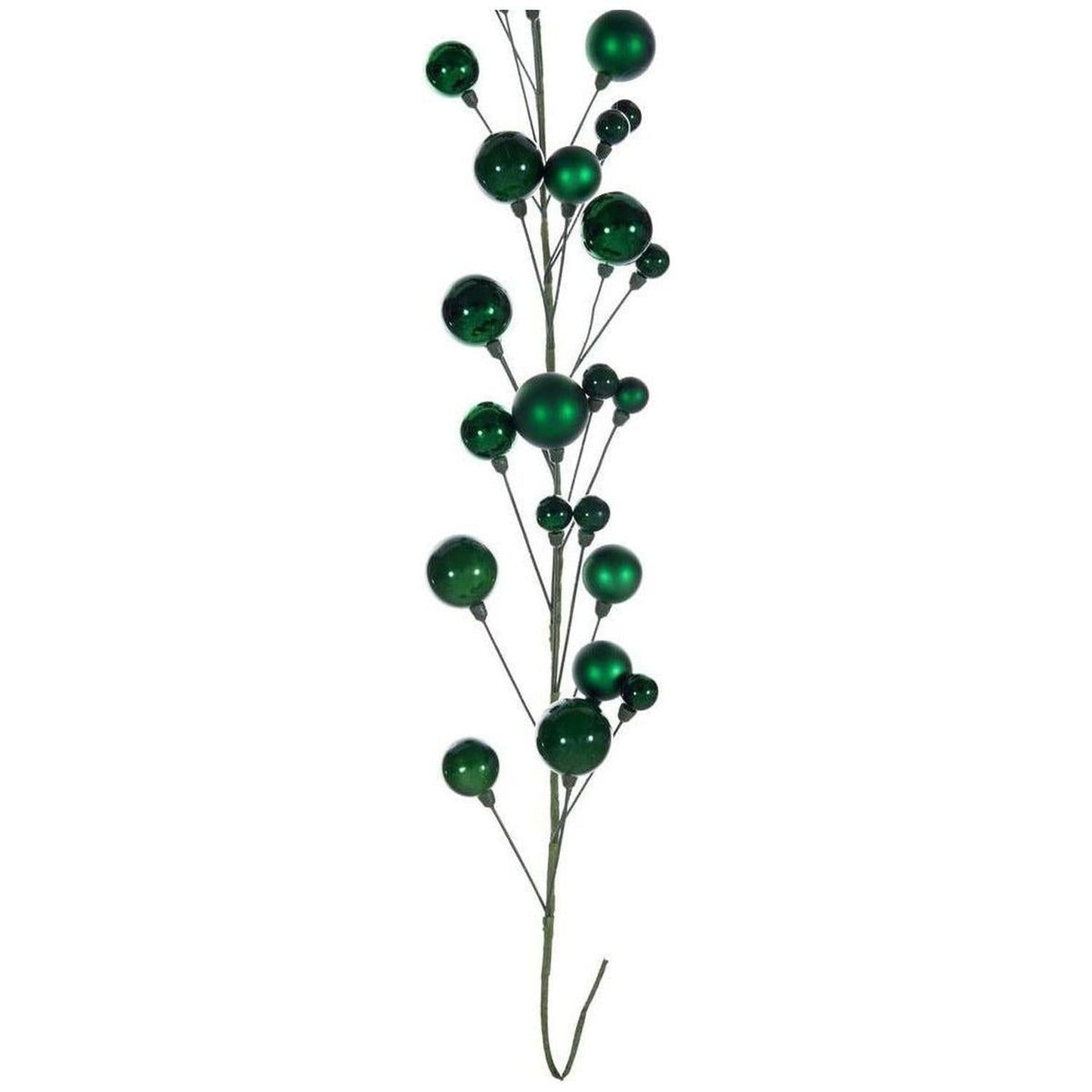 6' Ball Branch Garland: Green