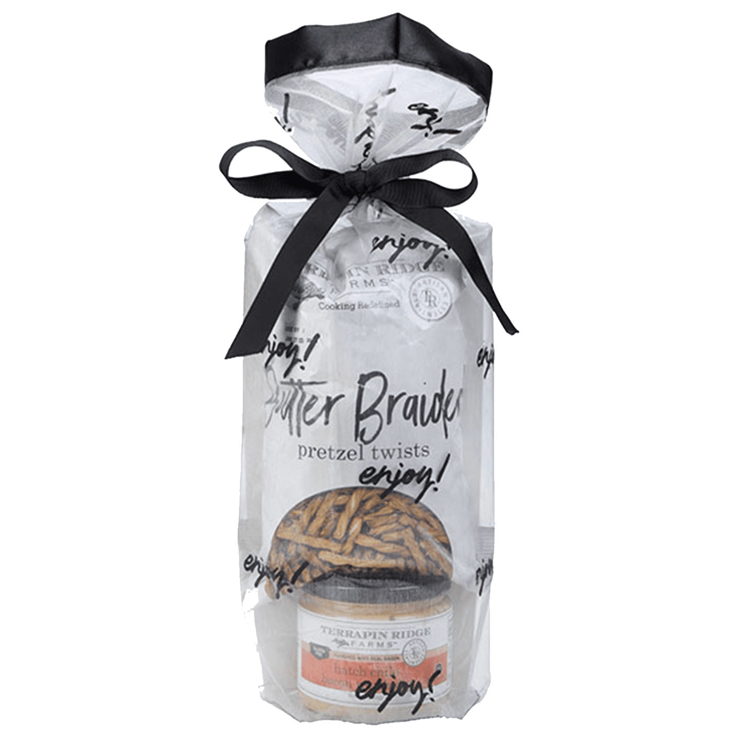 Everyday Grab and Go Giftset with Hatch Chile Cream Cheese Dip and Butter Braided Pretzels