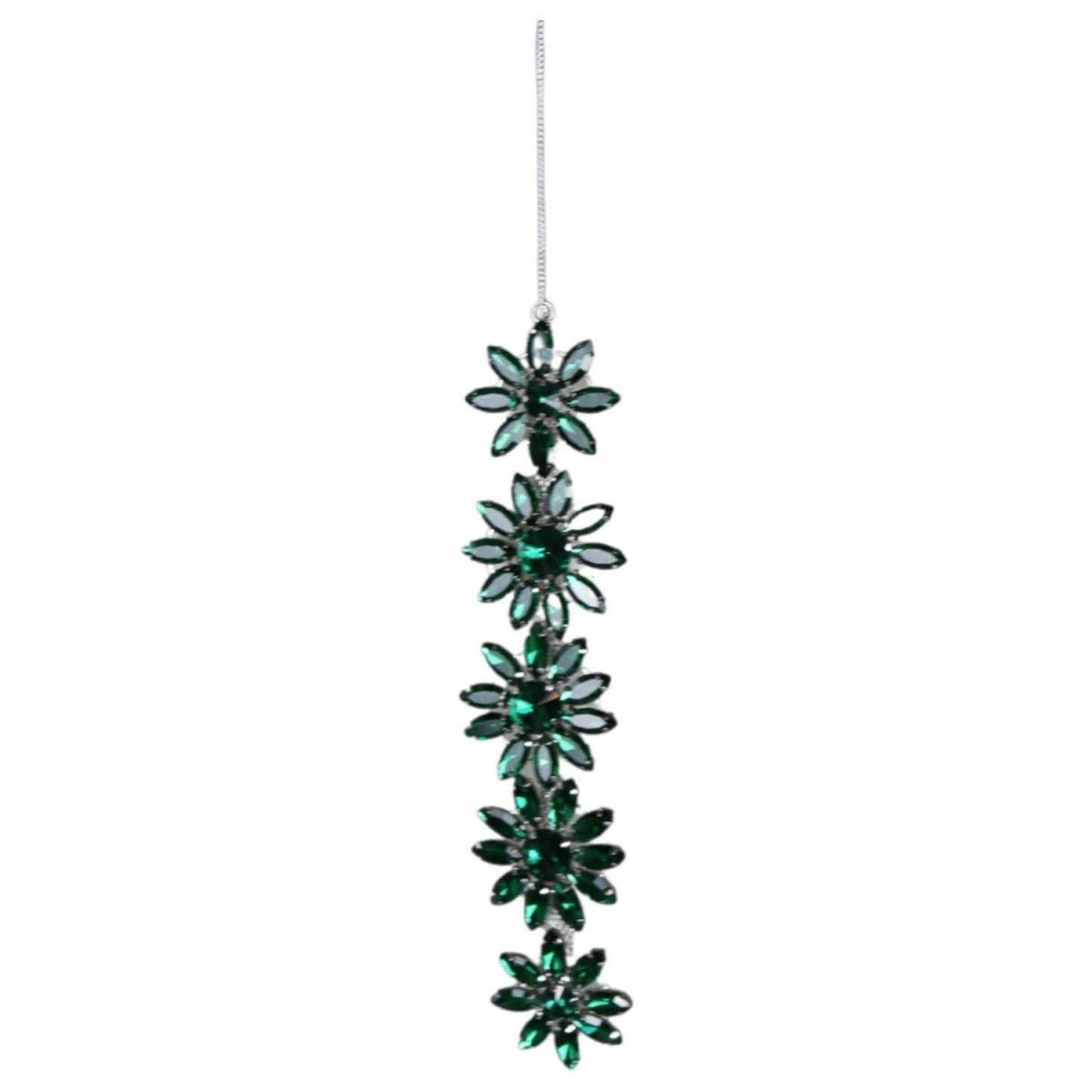 7.9" Rhinestone Faux Jewel Ornaments