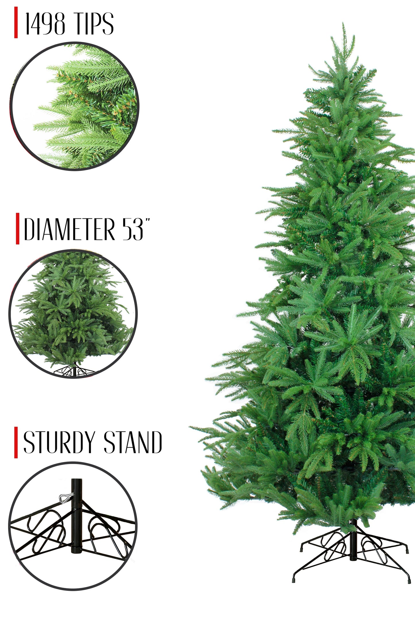 Northern Shasta Fir Artificial Christmas Tree
