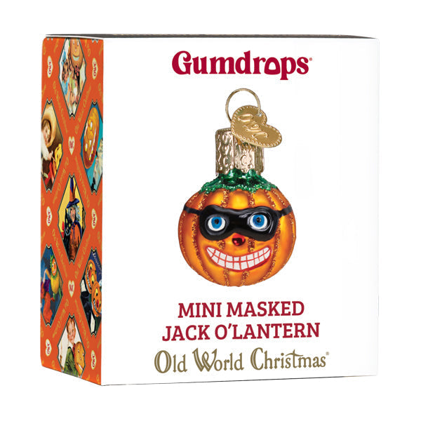 a box with a ornament on it