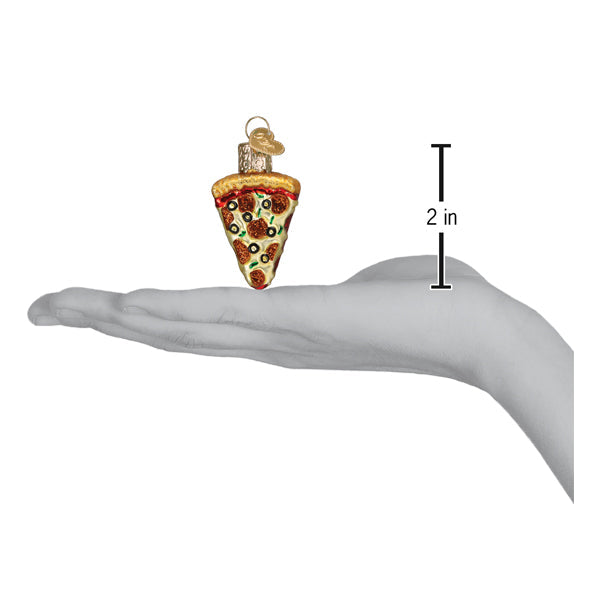 Mini Pizza Slice Ornament