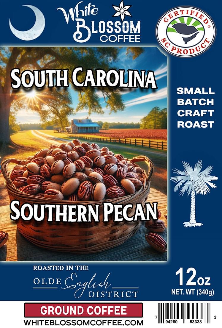 WBC South Carolina Southern Pecan Coffee 12 oz. Ground Coffee Bag