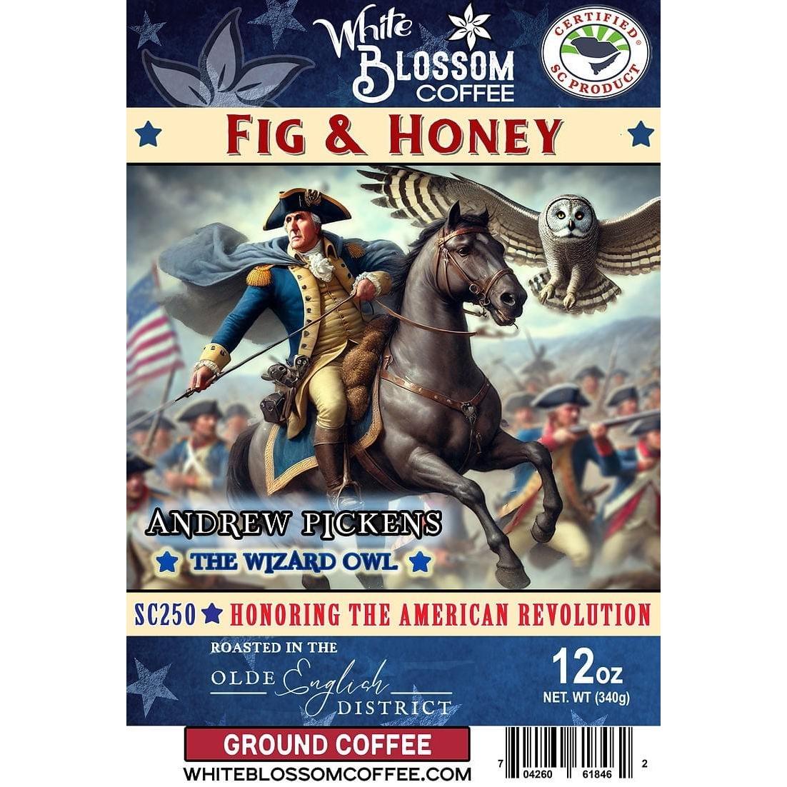 WBC South Carolina Fig & Honey Coffee 12 oz. Ground Coffee Bag
