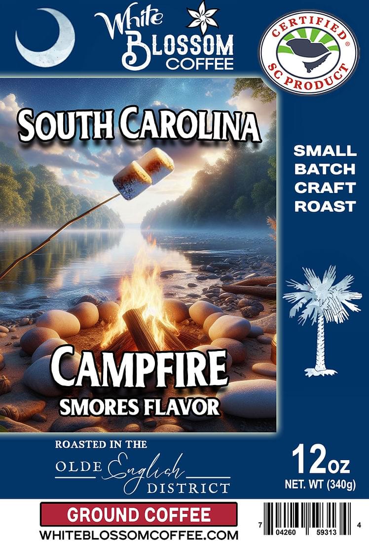 WBC South Carolina Campfire Coffee 12 oz. Ground Coffee Bag