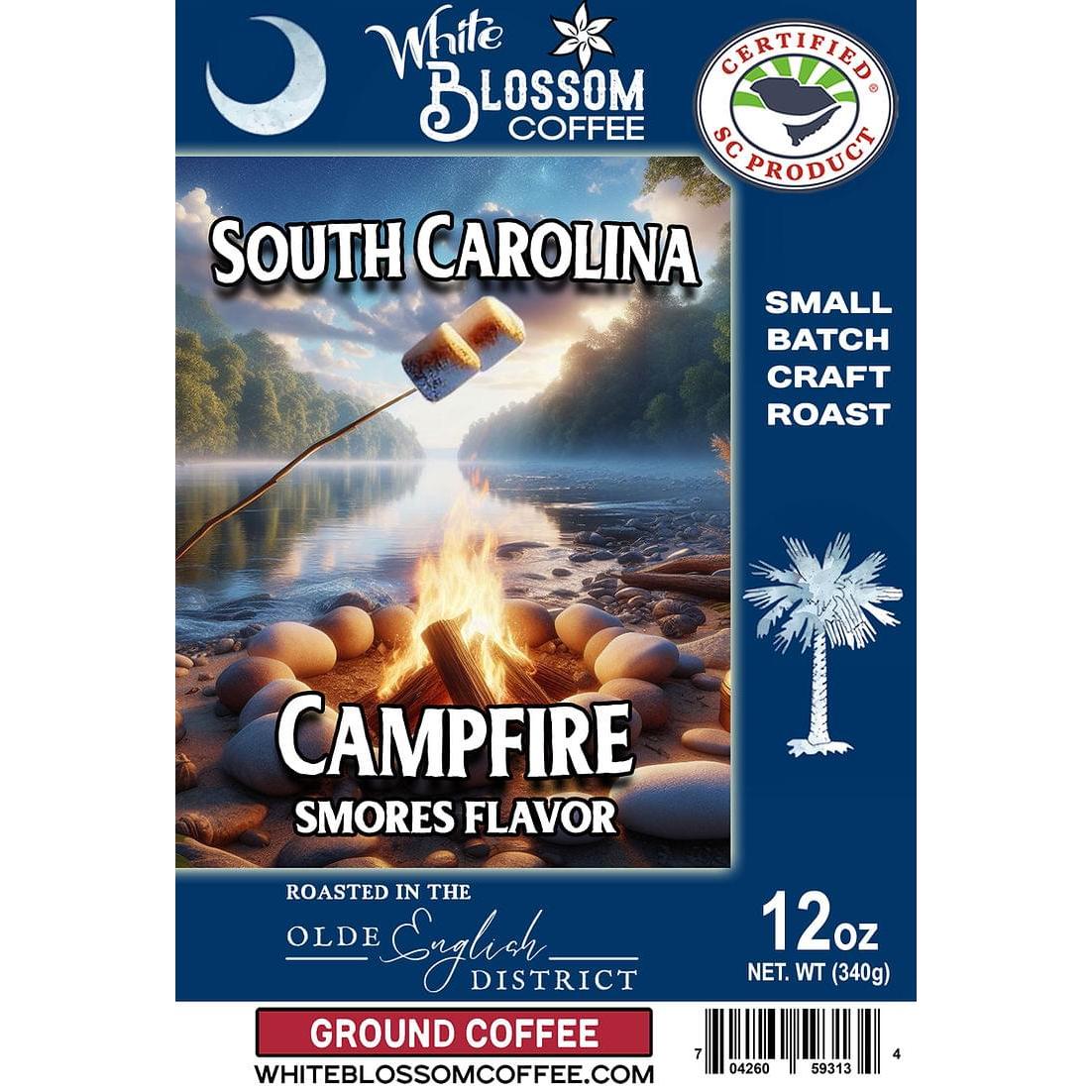WBC South Carolina Campfire Coffee 12 oz. Ground Coffee Bag