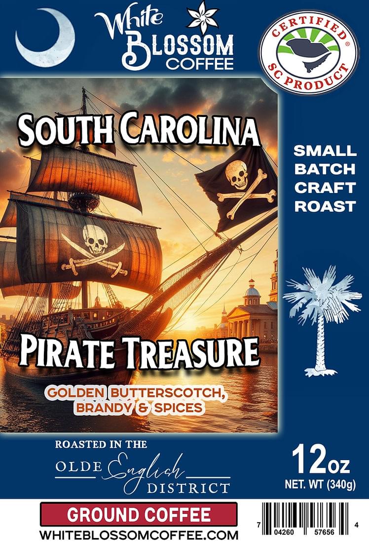 WBC South Carolina Pirate Treasure Coffee 12 oz. Ground Coffee Bag