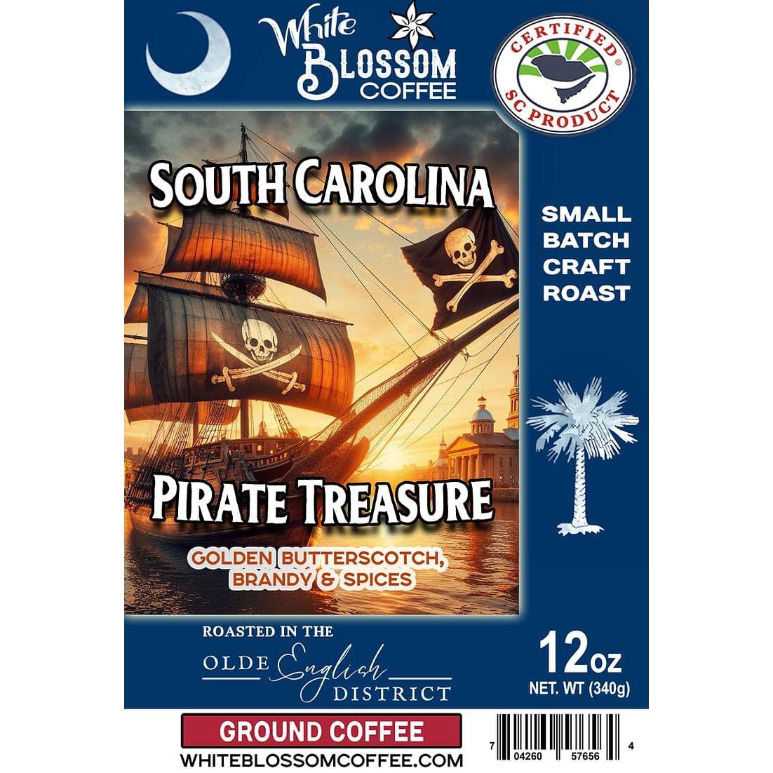 WBC South Carolina Pirate Treasure Coffee 12 oz. Ground Coffee Bag