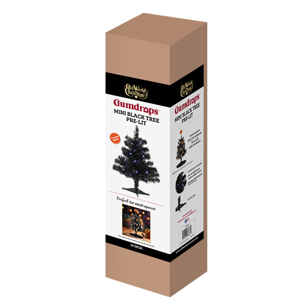 a box with a black tree