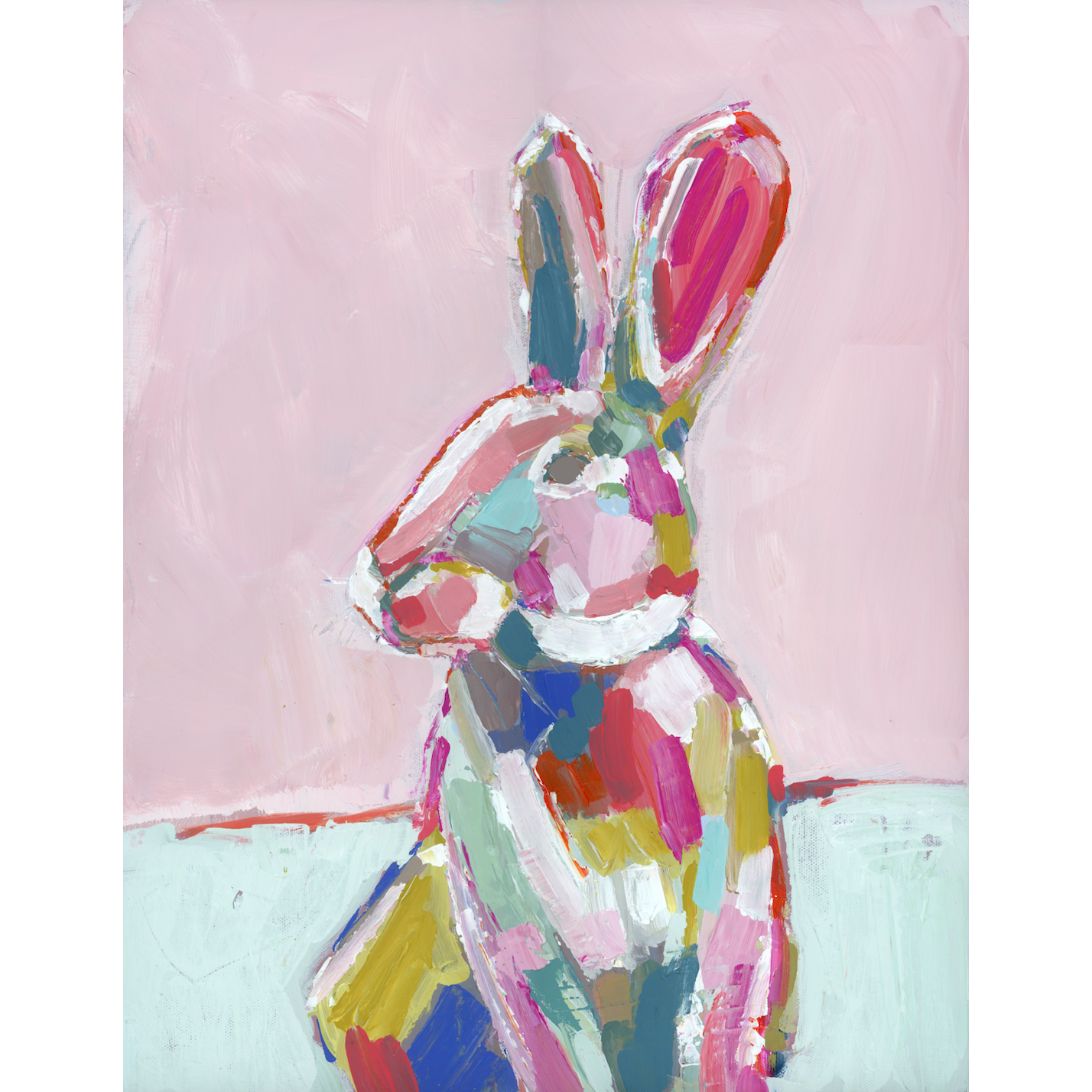 Hippity Hops Bunnies Fine Art Prints