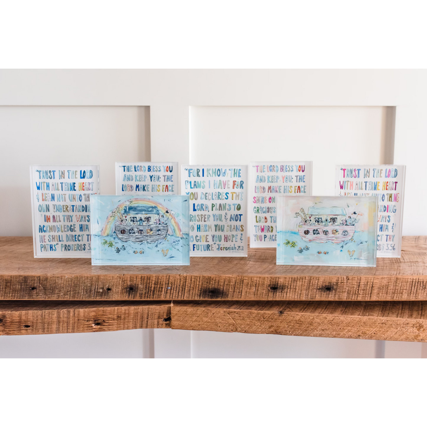 Numbers 6:24-26 Bible Verse Acrylic Tabletop Art